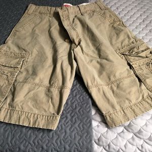 Levi Dark khaki cargo short